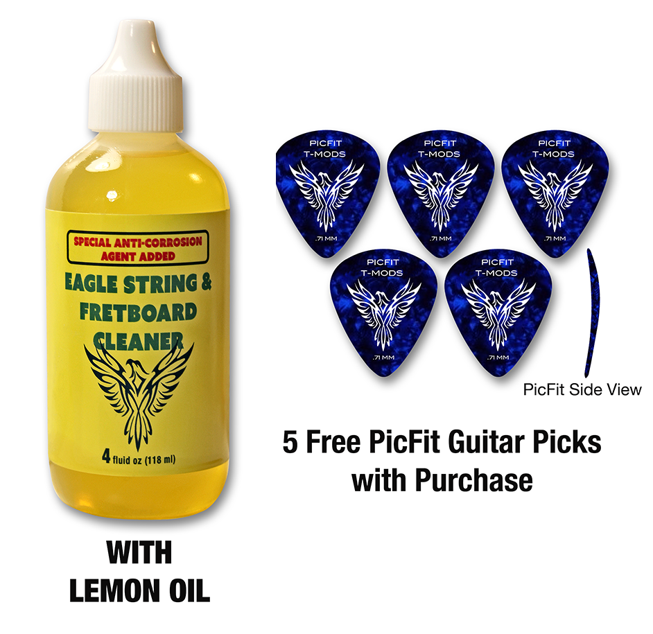 Eagle String and Fretboard Cleaner with Lemon Oil