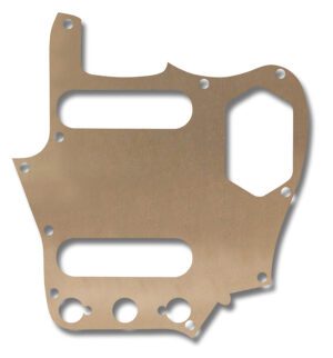 .006" Thick Jaguar Copper Pickguard Shield